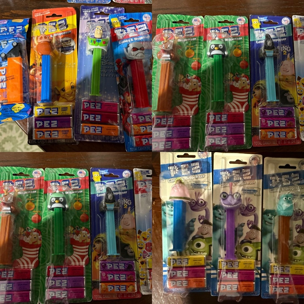 HUGE PEZ Dispenser Lot – Disney, Pixar, Marvel & Holiday – New in Package